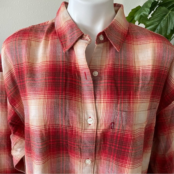 Levi’s Women’s HENRI FLANNEL SHIRT - Picture 6 of 16